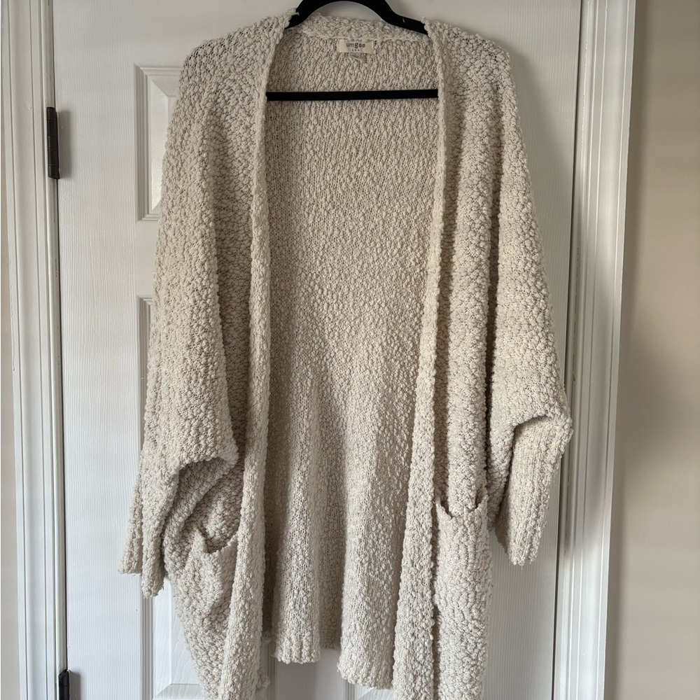 Cozy Cream Knit Cardigan